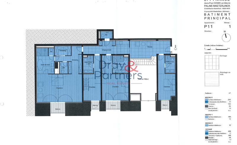 Appartement - 550 m² - 13 pièces