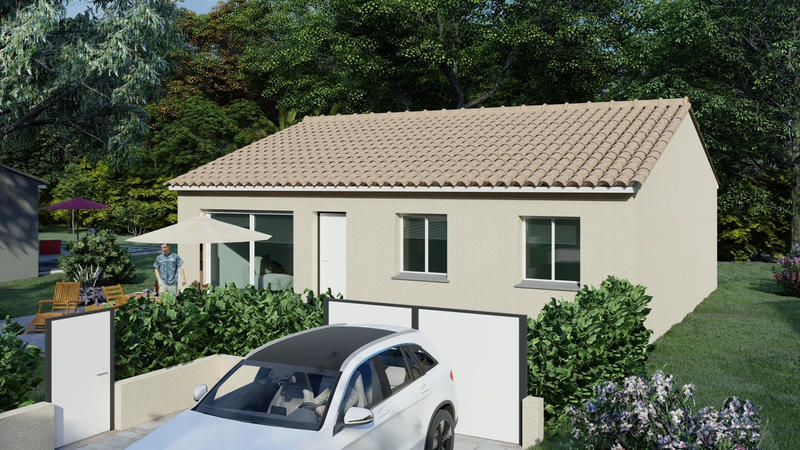 Maison - 90 m² - 4 pièces