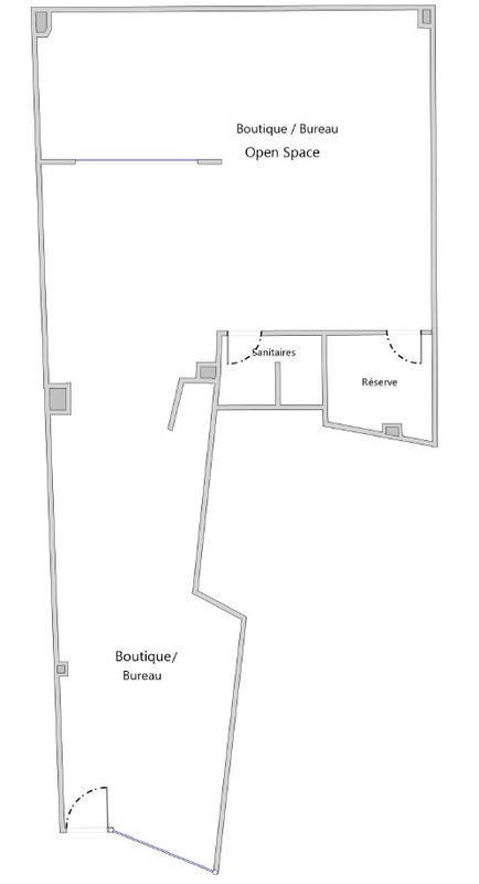 Local commercial - 85 m²