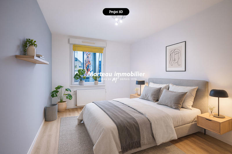 Appartement - 74 m² - 3 pièces