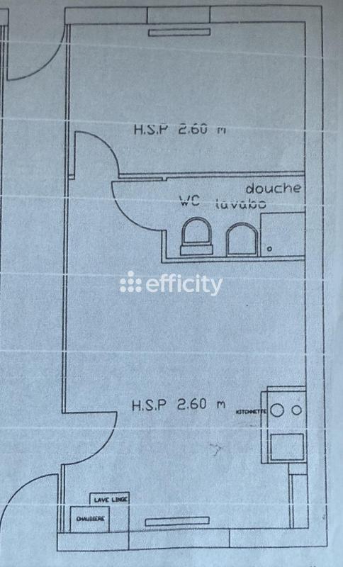Appartement - 30 m² - 2 pièces