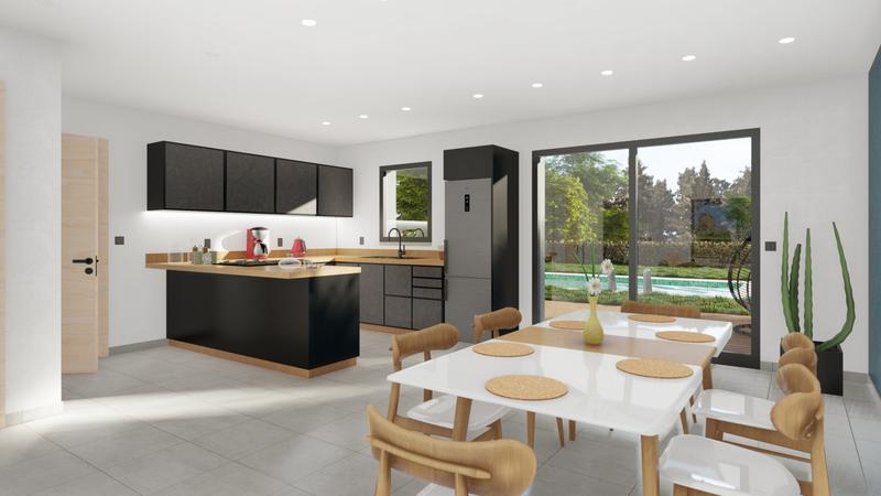 Maison - 104 m² - 5 pièces