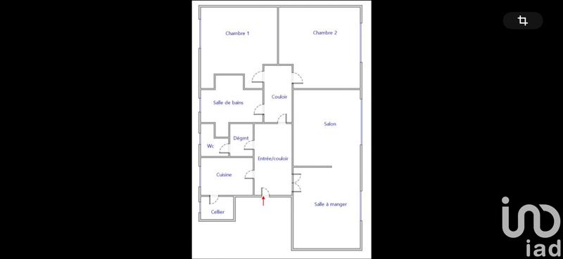 Appartement - 83 m² - 4 pièces