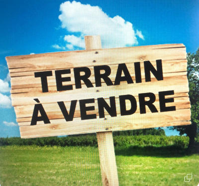 Terrain constructible - 1 300 m²