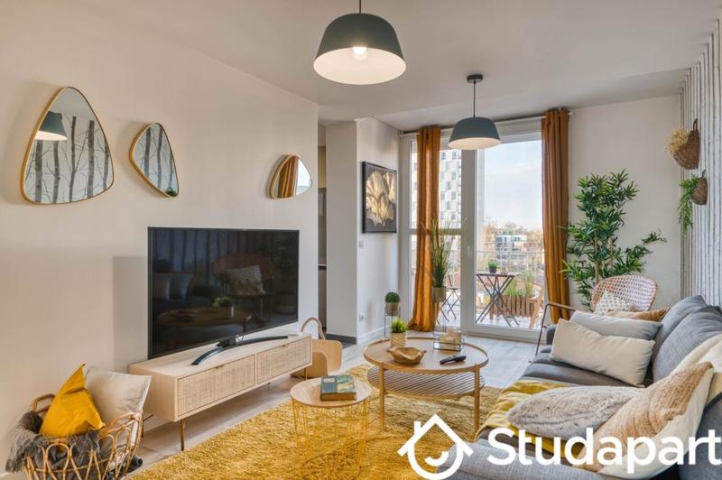 Chambre - 10 m² - 1 pièce