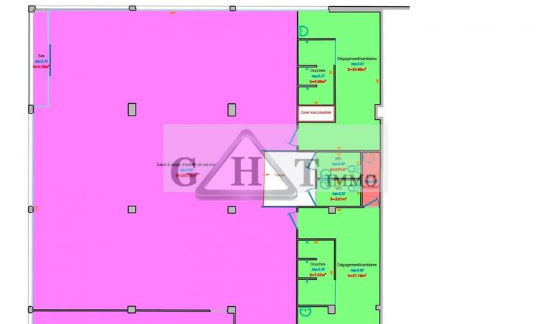 Local commercial - 846 m²