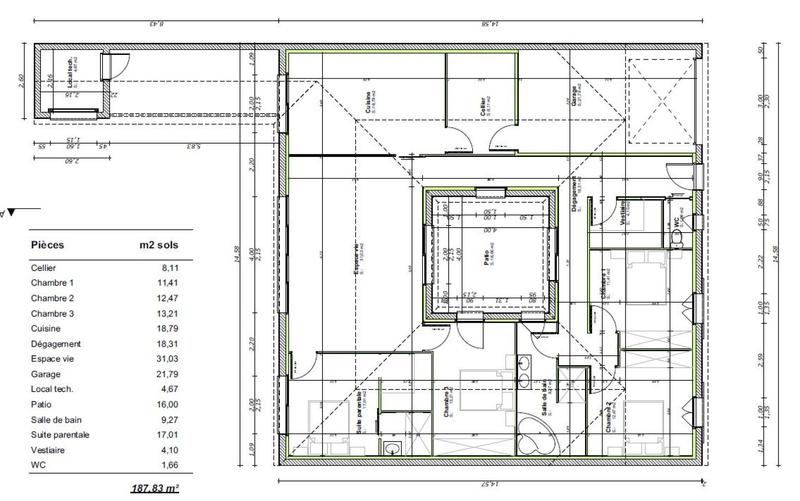 Maison - 146 m² - 6 pièces