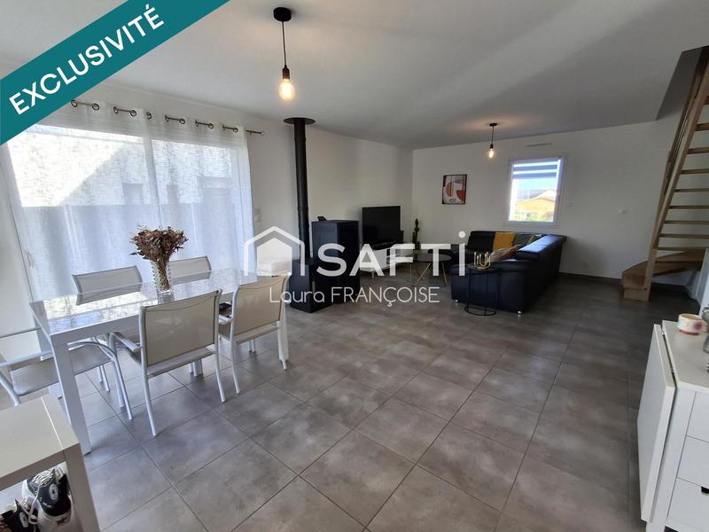Maison - 107 m² - 5 pièces