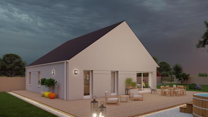 Maison - 93 m² - 6 pièces