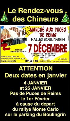 Marché aux puces - halles boulingrin