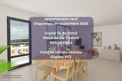 Appartement - 92 m² - 4 pièces