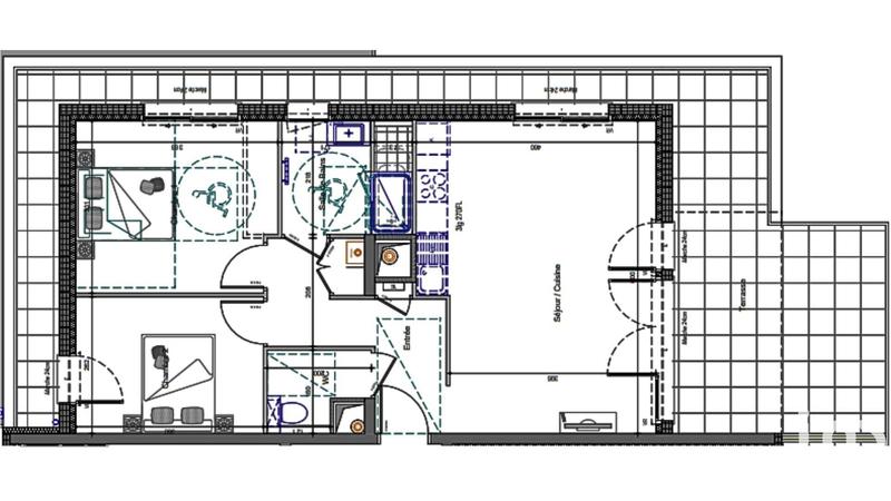 Appartement - 63 m² - 3 pièces
