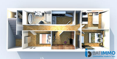 Local d'activités - 140 m² - 2 pièces