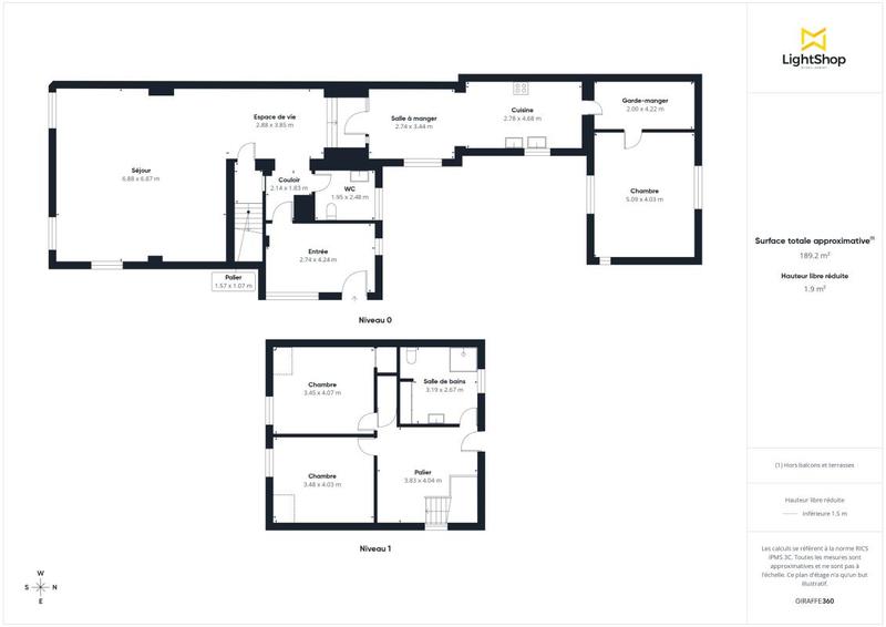 Maison - 190 m² - 5 pièces