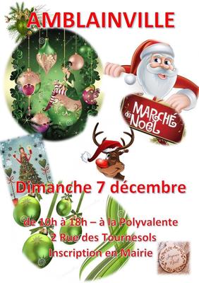 Marché de Noël à Amblainville