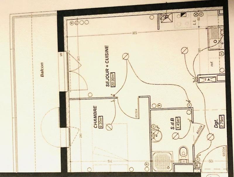 Appartement - 35 m² - 2 pièces