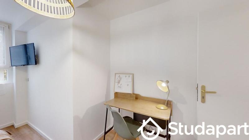 Chambre - 9 m² - 1 pièce