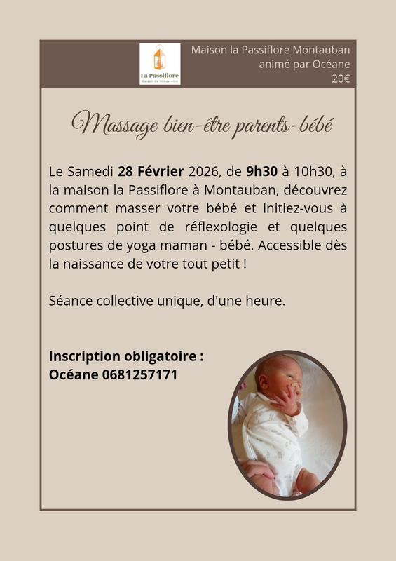 Massage bébé Montauban