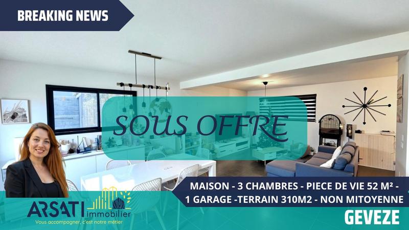 Maison - 103 m² - 5 pièces