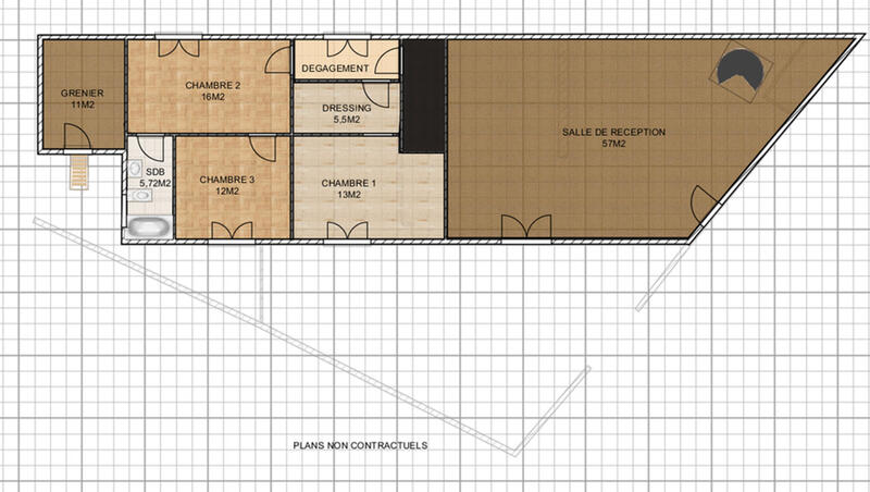Bureau - 289 m² - 4 pièces