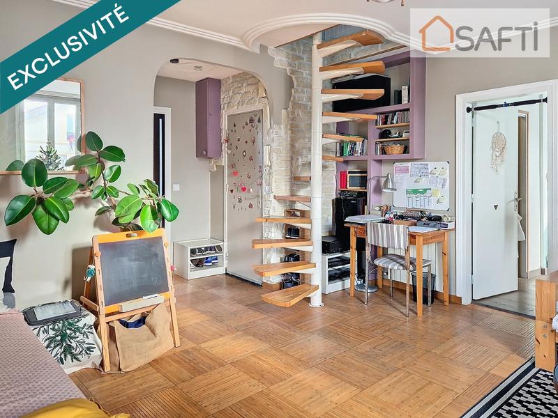 Appartement - 65 m² - 3 pièces
