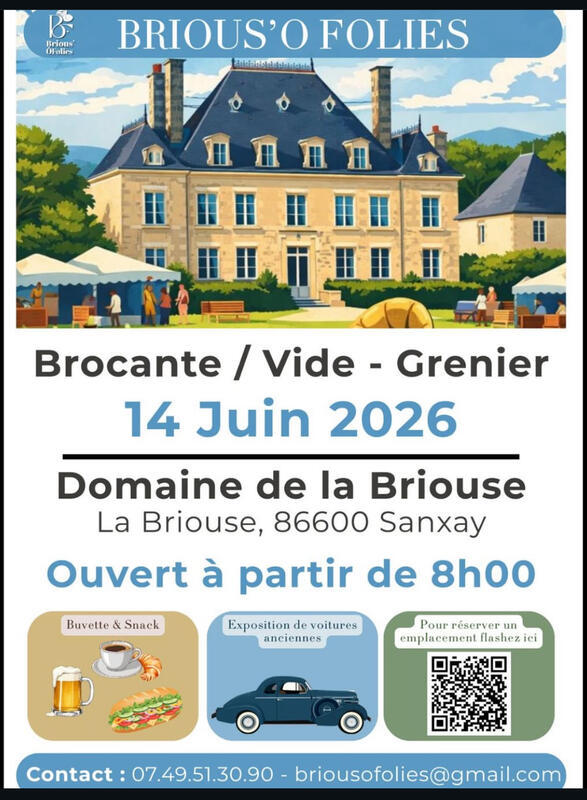 Brocante au domaine de la briouse