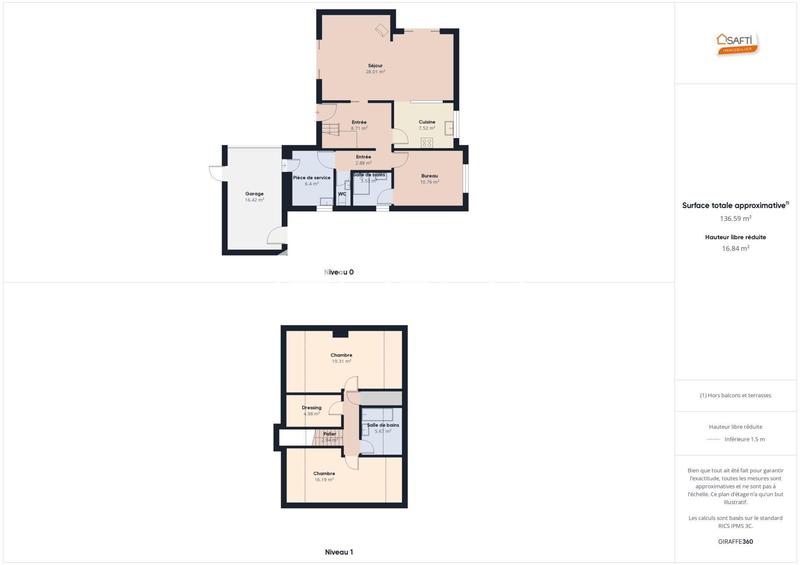 Maison - 98 m² - 5 pièces