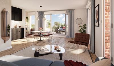 Appartement - 63 à 99 m² - 3 à 5 pièces