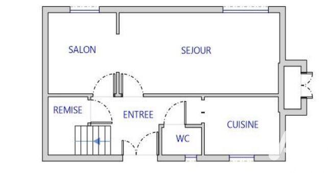 Maison - 82 m² - 4 pièces