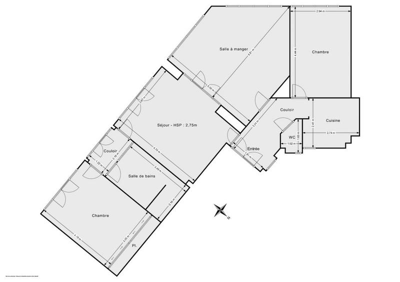 Appartement - 92 m² - 4 pièces