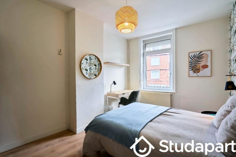 Chambre - 14 m² - 1 pièce