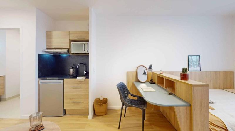 Studio - 21 m² - 1 pièce