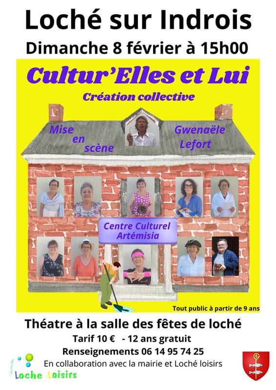 Pièce de théâtre Cultur'elles et Lui