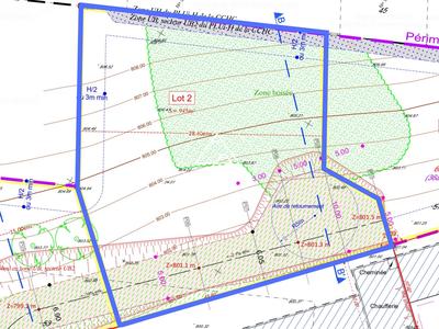 Terrain constructible - 945 m²