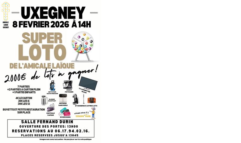 Grand loto 08/02 Uxegney