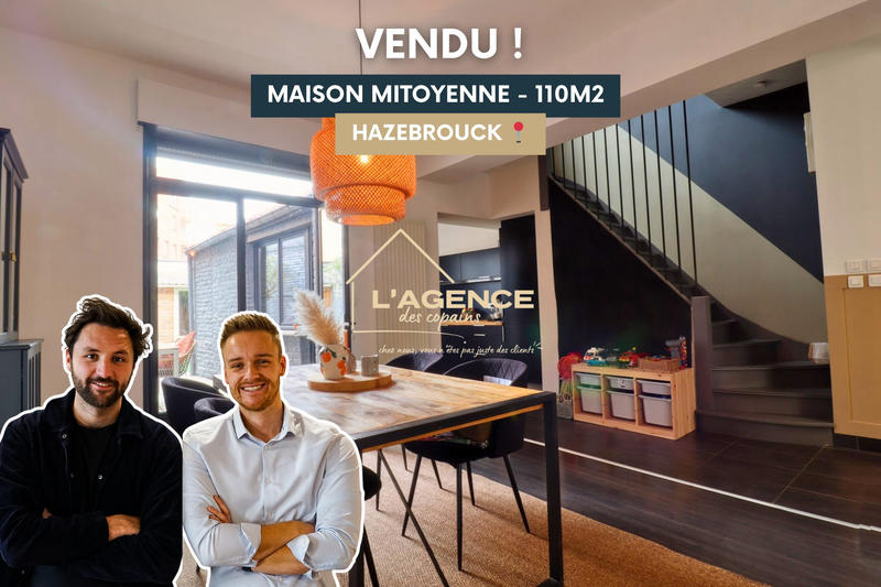 Maison - 110 m² - 5 pièces