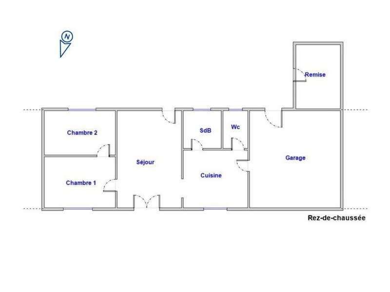 Maison - 48 m² - 3 pièces