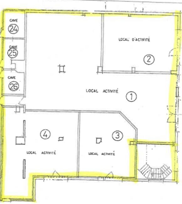 Local commercial - 361 m²