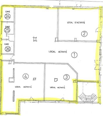 Local commercial - 361 m²