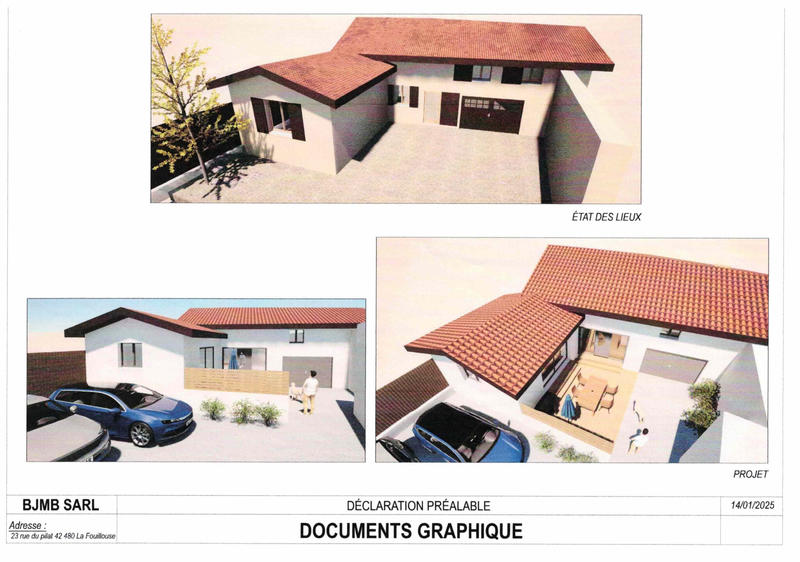 Maison de village - 96 m² - 4 pièces