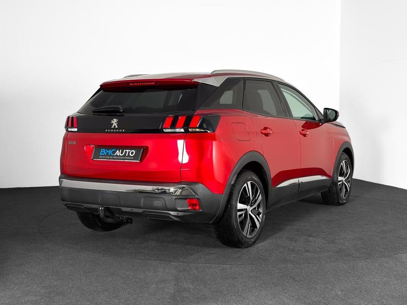 Peugeot 3008 Allure 1.5 Hdi 130ch Eat8 I-Cockpit Ja18p Semi Cuir Carplay Gps Regul Attelage 1⁰Main