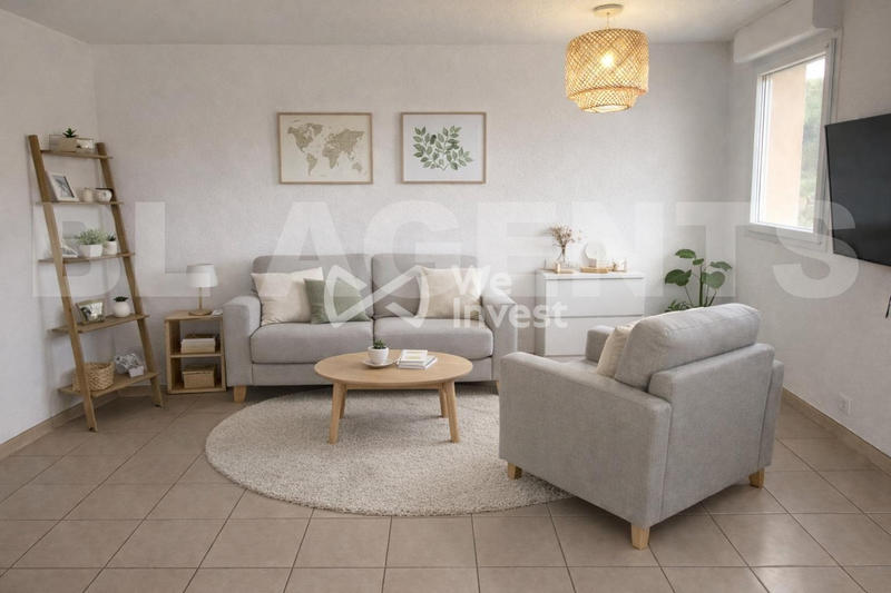 Appartement - 62 m² - 3 pièces