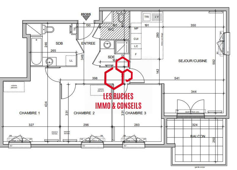 Appartement - 79 m² - 4 pièces