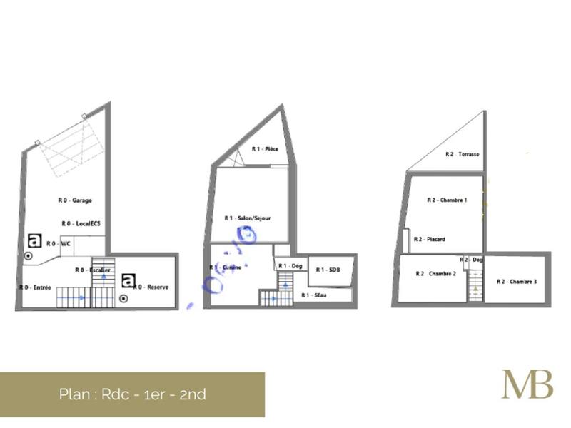 Maison - 83 m² - 4 pièces