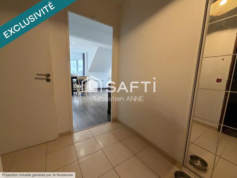 Appartement - 62 m² - 2 pièces