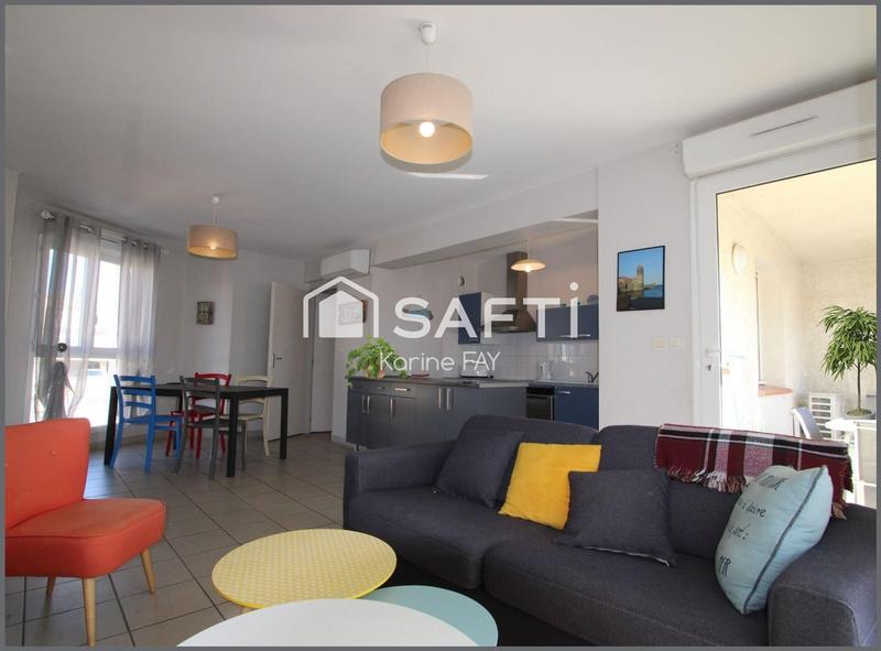 Appartement - 63 m² - 3 pièces