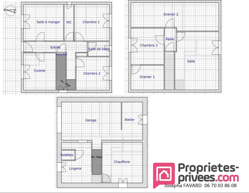 Maison - 90 m² - 6 pièces