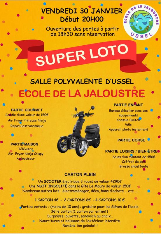 Loto Ecole de la Jaloustre
