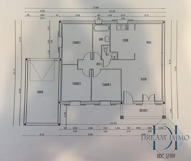Maison - 74 m² - 4 pièces