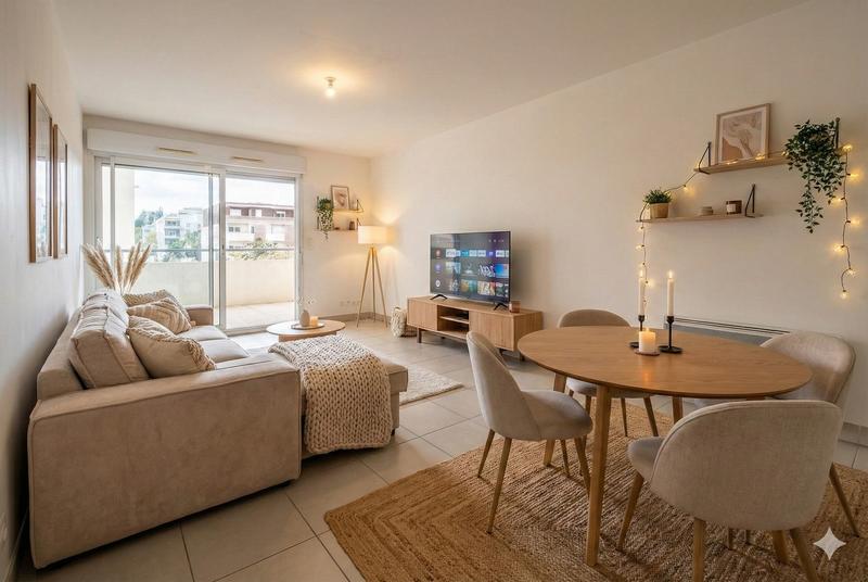 Appartement - 62 m² - 3 pièces